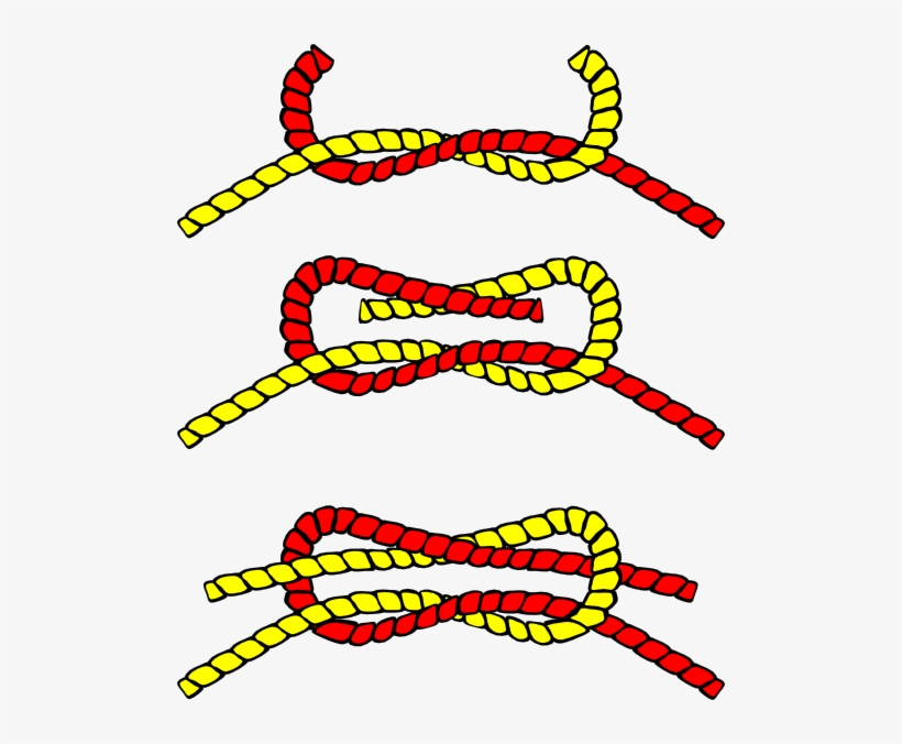 Small - Tie A Square Knot, transparent png