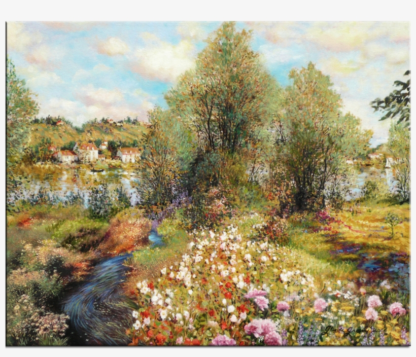 Spring Meadow, transparent png