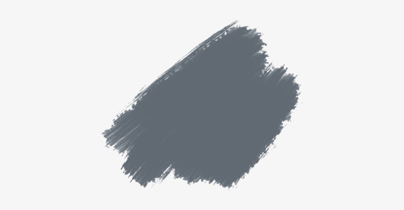 Barney Chalked Finish Paint - Png Grey Brush Stroke, transparent png