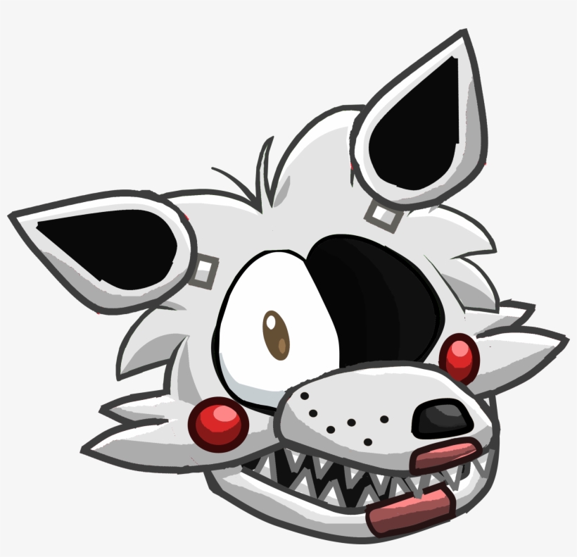 Mangle Five Nights At Freddy's 2 Club Penguin - Club Penguin Puffles Fnaf, transparent png