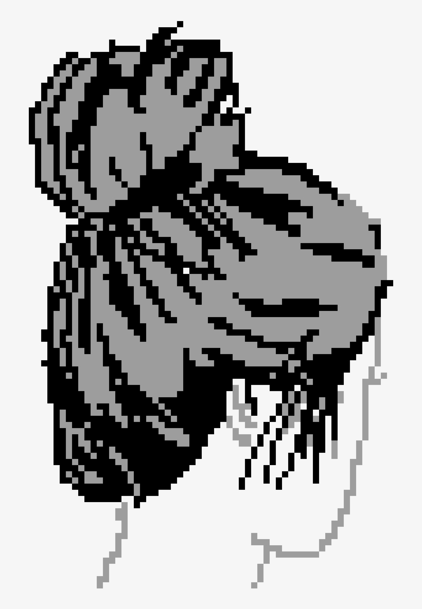 Pixilart - Transparent Messy Bun Png, transparent png