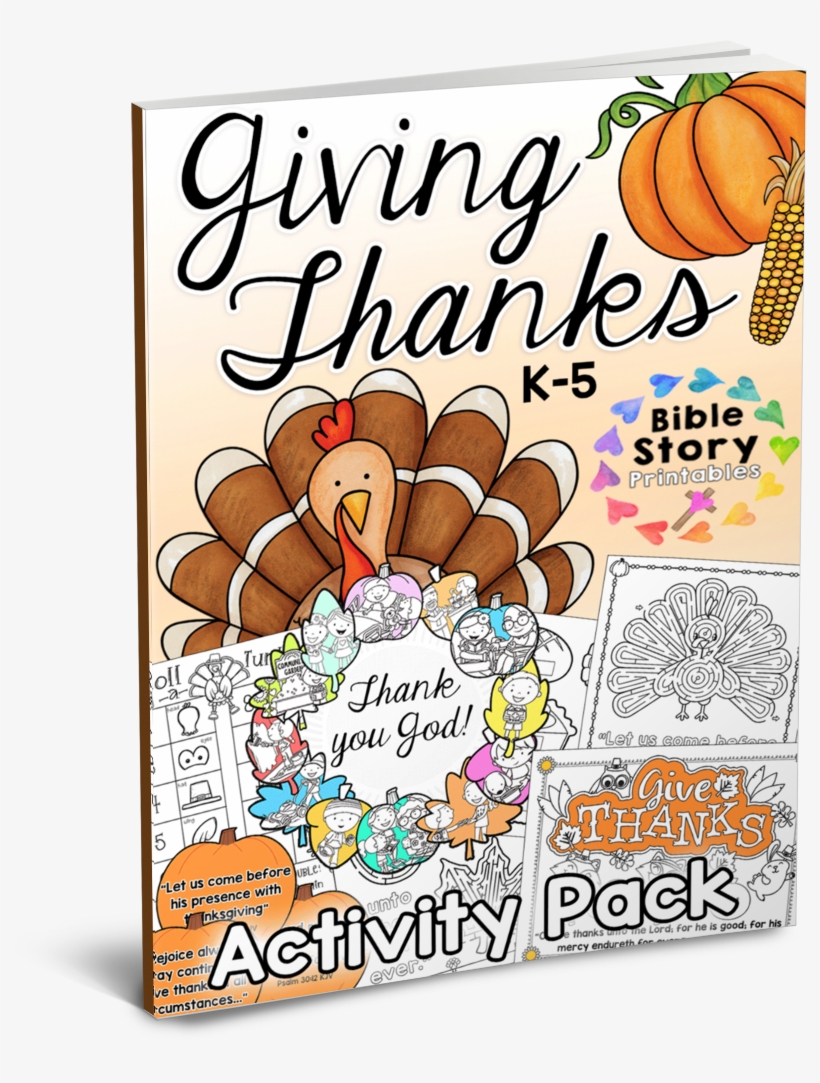 Thanksgiving Bible Activity Pack - Getting Things Off My Chest: A Survivor's Guide To, transparent png