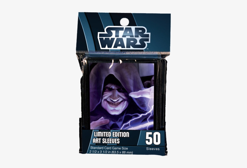 Force Lightning Art Card Sleeves - Star Wars - Card Sleeve Force Lightning 50 Count, transparent png