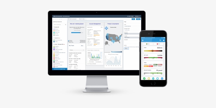 Build Apps Faster - Salesforce Lightning, transparent png