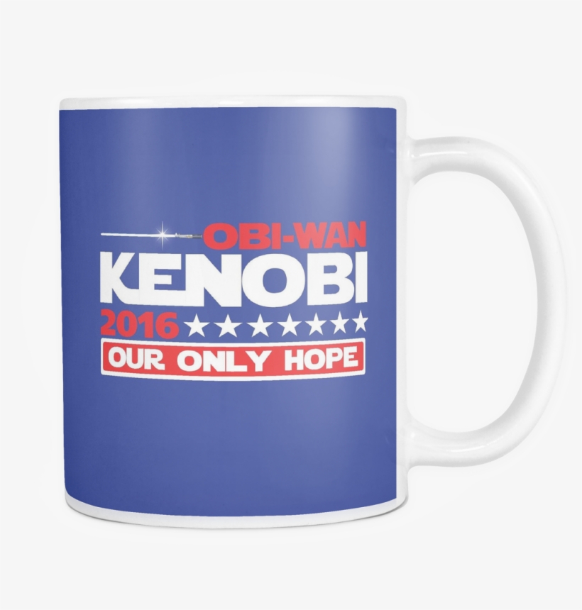 Election 2016 Obi-wan Kenobi Mug - Voting, transparent png