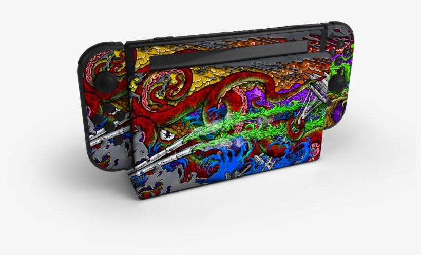 Nintendo Switch Magic School Bus Skin Decal Kit - Nintendo Switch, transparent png