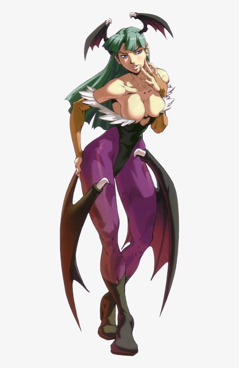 Morrigan - Morrigan Darkstalkers Door Poster, transparent png