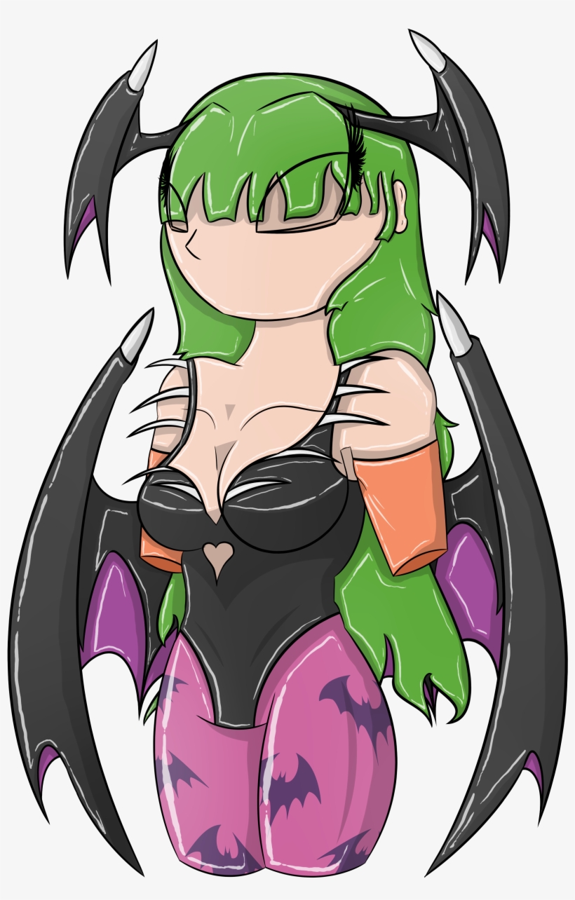 Human Suit - Morrigan Aensland - Cartoon, transparent png
