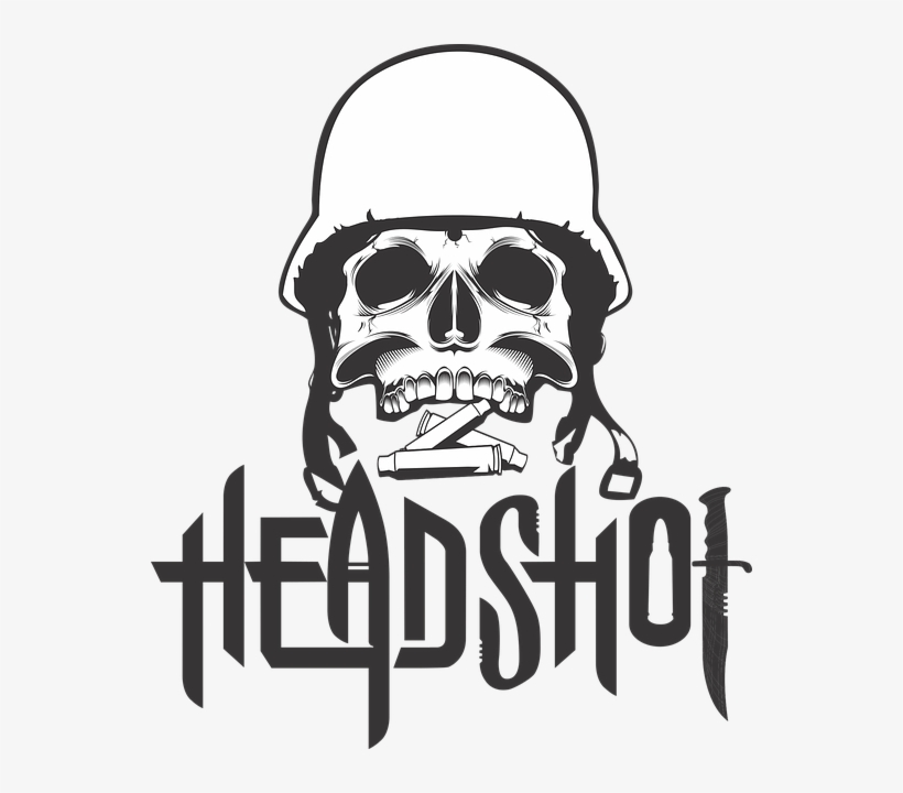 Drawn Soldier Skull Logo - Logo T Shirt Png, transparent png