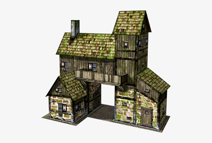 House-054 - Transparent Png Fantasy Building, transparent png