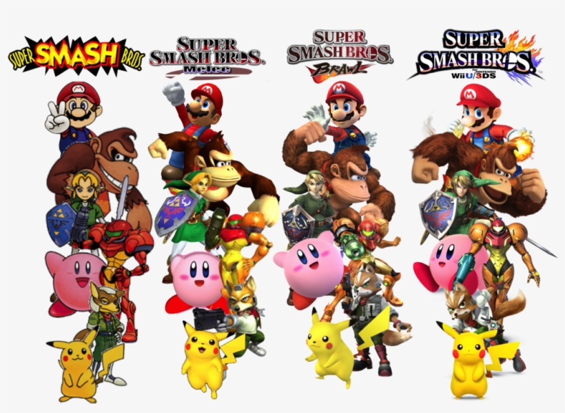 My Edits Gaming Pokemon Nintendo Wii Games Nintendo - Todos Los Super Smash Bros, transparent png