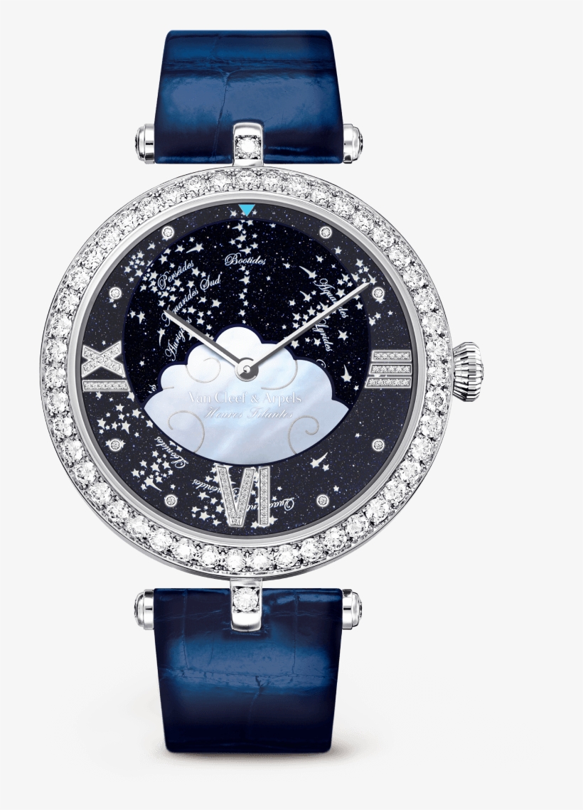 Lady Arpels Heures Filantes - ヴァン クリーフ アンド アーペル 時計, transparent png