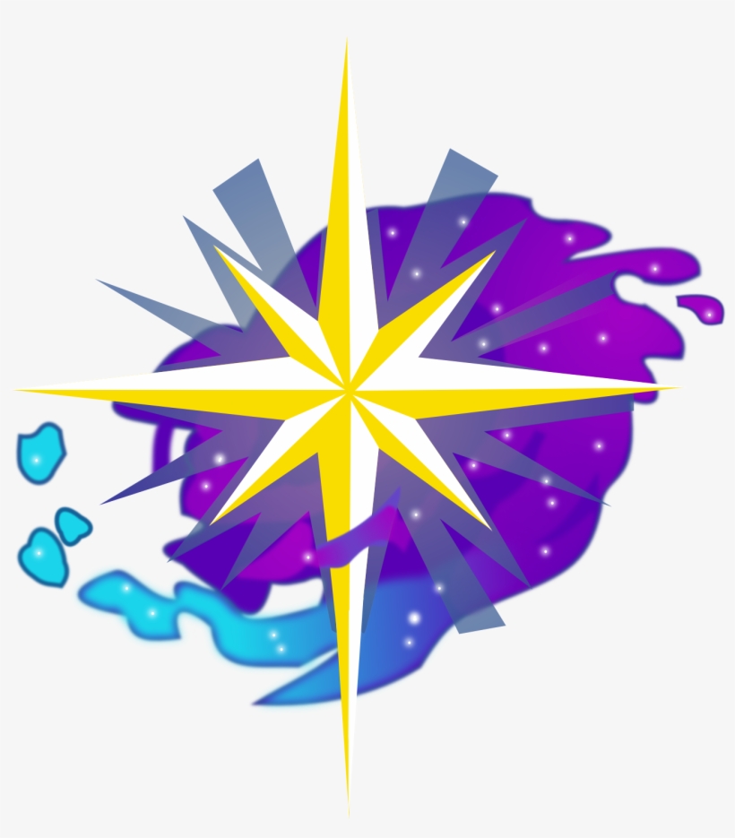 Starry Night - My Little Pony Cutie Mark Star, transparent png