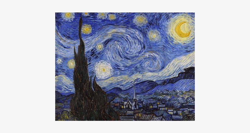 Reprodukcje Na Płótnie Vincent Van Gogh Starry Night - Van Gogh Starry Night, transparent png