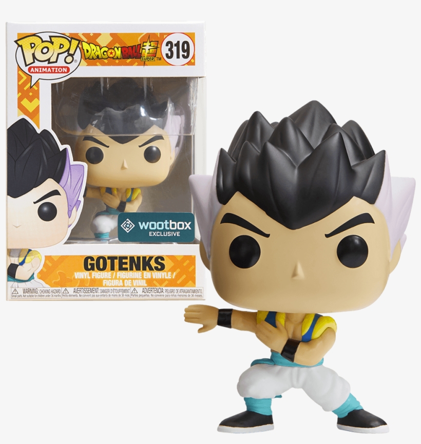 Figure Gotenks Dragon Ball&nbsp - Gotenks Funko Pop Wootbox, transparent png