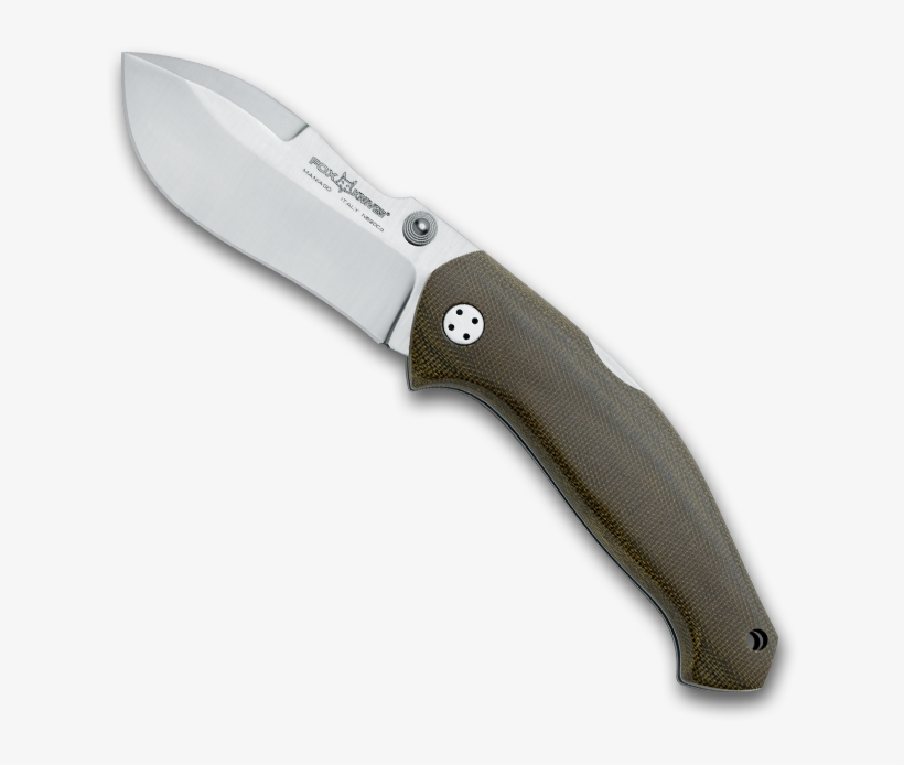 Fox Knives Mojo Green Micarta, transparent png