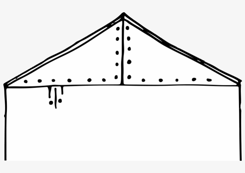 The Better Shelter Tent - Rectangle With Triangle On Top, transparent png