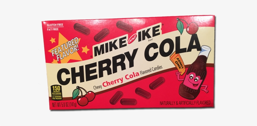 Cherry Cola Is One Of Those Flavors That I Often Wish - Mike And Ike Candies, Cherry Cola - 5 Oz, transparent png