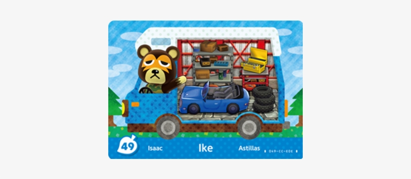 Ike (character) - Animal Crossing Amiibo Card Sprocket, transparent png