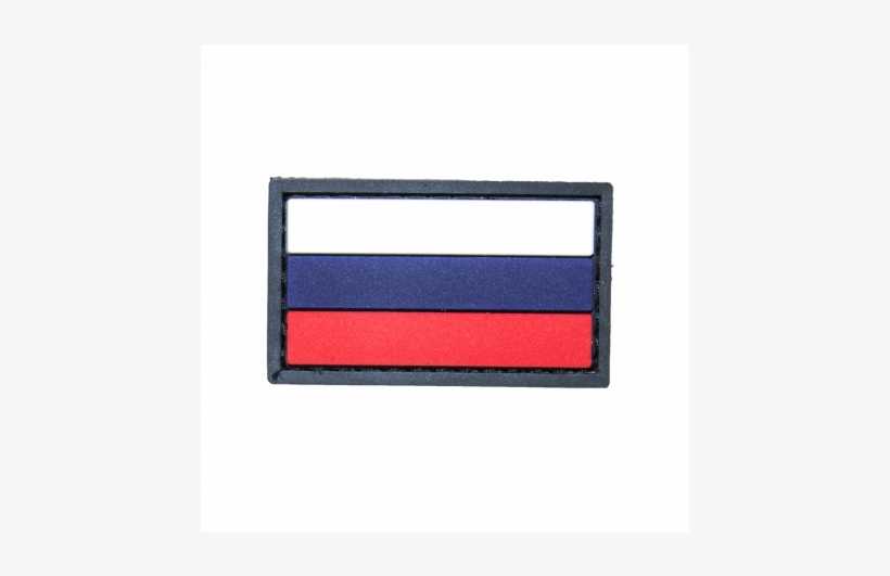 Medium Rubber Russian Flag Patch - Wallet, transparent png