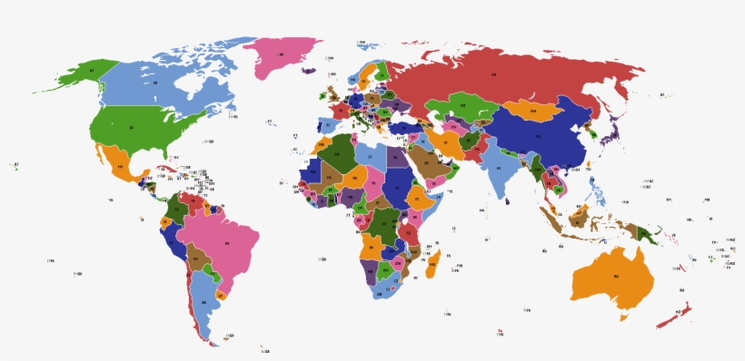 File World Map Political Iso Png Wikipedia New According - Communist Asian Countries In 1954, transparent png