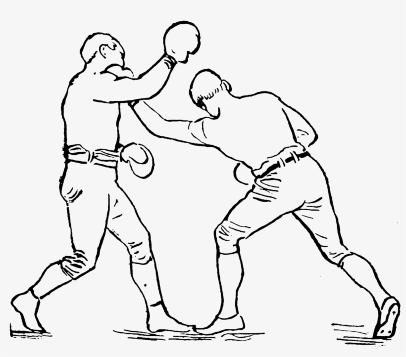 Athletics And Manly Sport - Boxing Line Art Png, transparent png
