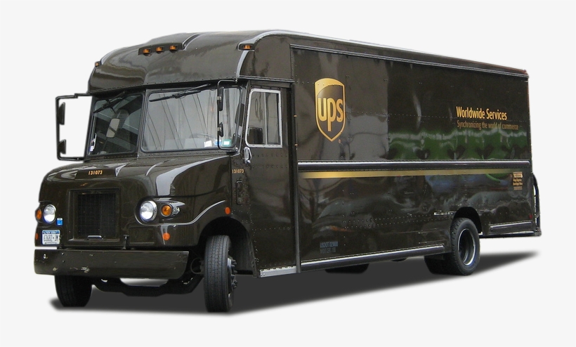 J - Ups Truck 12 Cube, transparent png