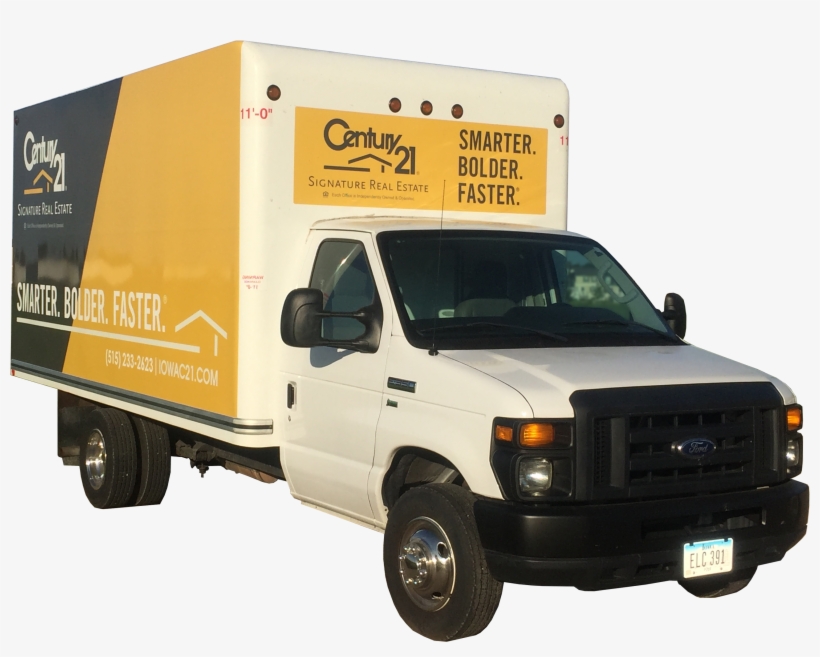 Century 21® Moving Truck Megan Hill Mitchum, Realtor® - Commercial Vehicle, transparent png