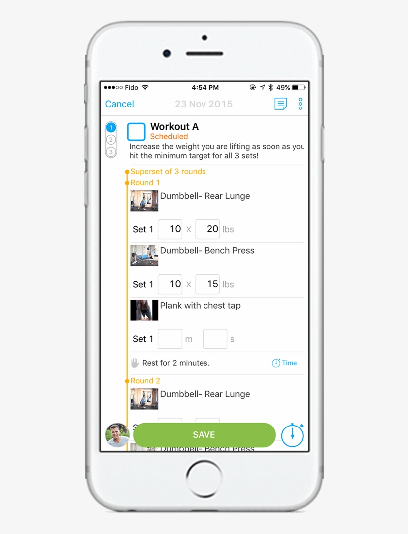 100's Of Workouts Along With Your Very Own Personalized - Exercise, transparent png