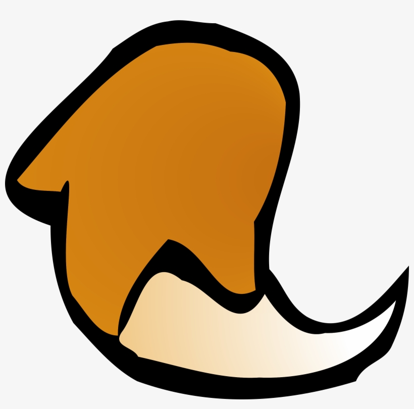 Tail Cliparts - Fox Tail Clipart Png, transparent png