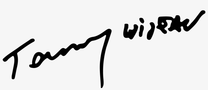 Tommy Wiseau Signature - Signature, transparent png