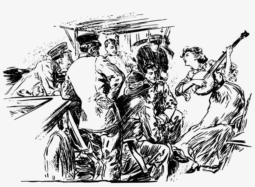 This Free Icons Png Design Of Banjo Lady, transparent png