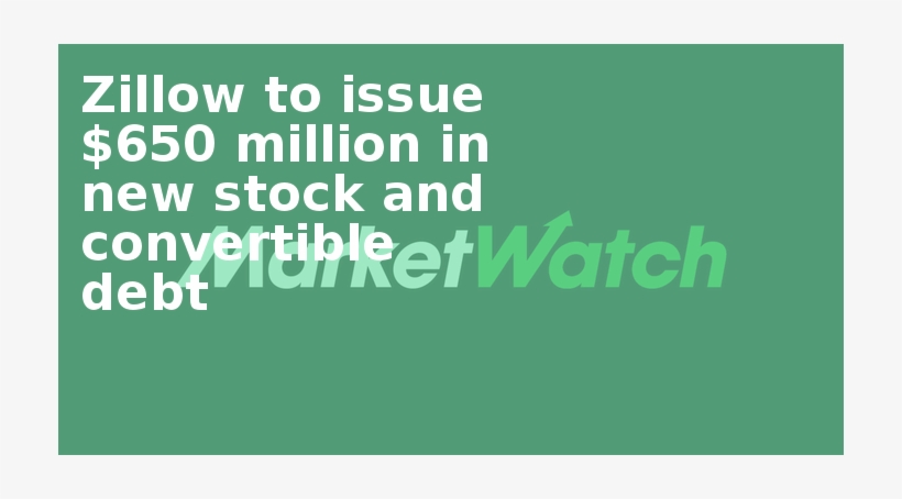 Zillow To Issue $650 Million In New Stock And Convertible - Parallel, transparent png