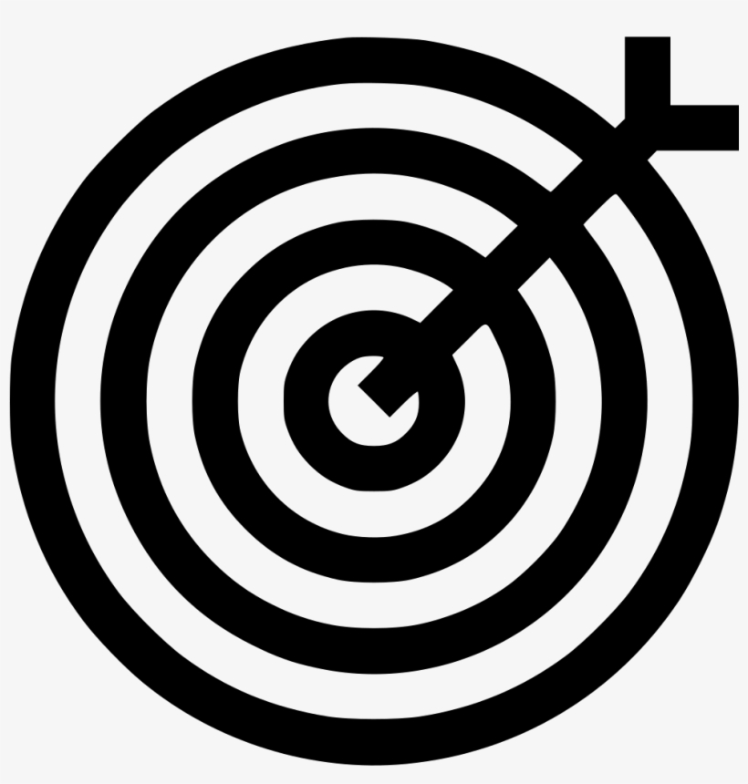 Dart Target Focus Marketing Illusion Aim Comments - Icon, transparent png