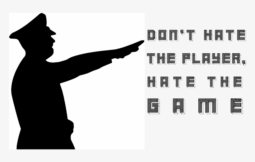 Hate Clipart Free For Download - Humor Silhouette, transparent png