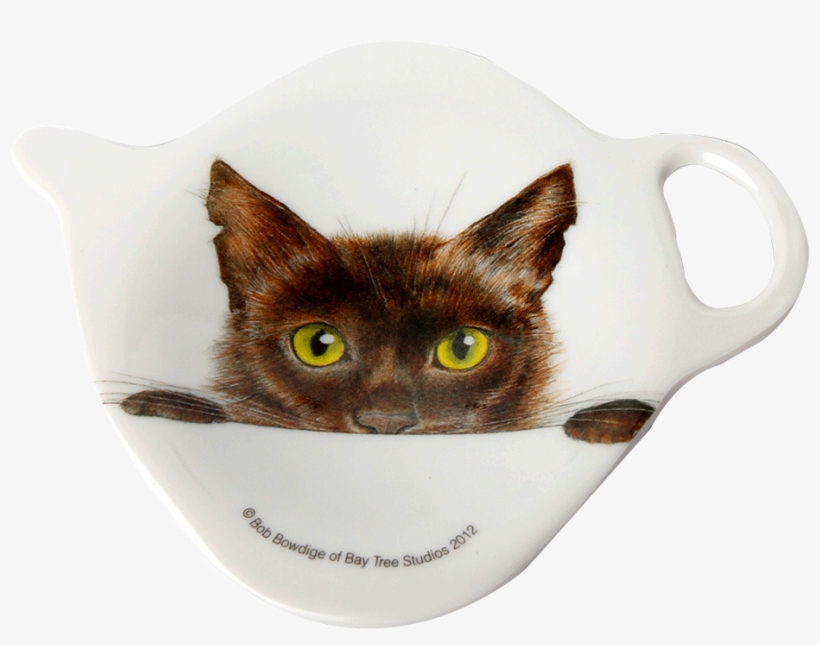 Bandeja Mini Gato - Peep Feline 90223 Tea Bag Holder, Small, transparent png