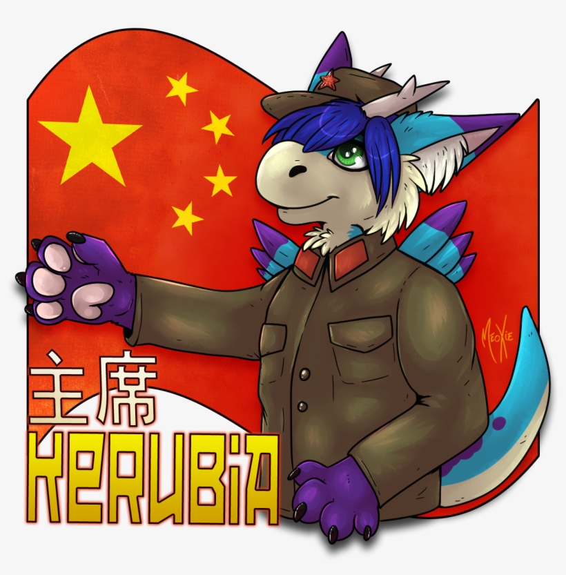 Communist Fluffy Dragon [com] - Cartoon, transparent png