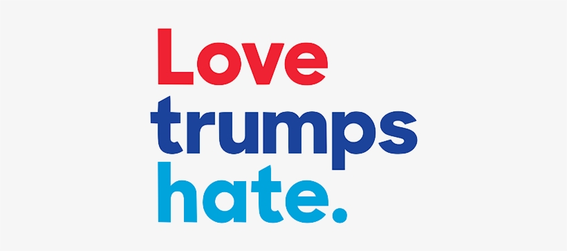 Lovetrumpshate - Love Trumps Hate Logo, transparent png