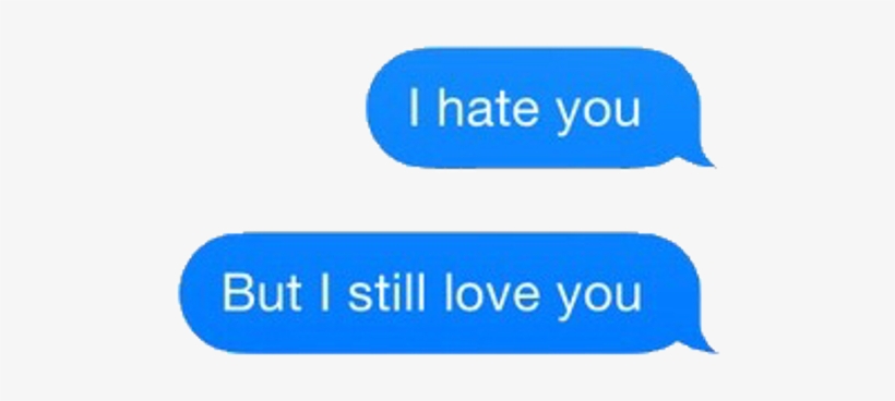 Png Words Textmessage Freetoedit - Overlay Hate, transparent png