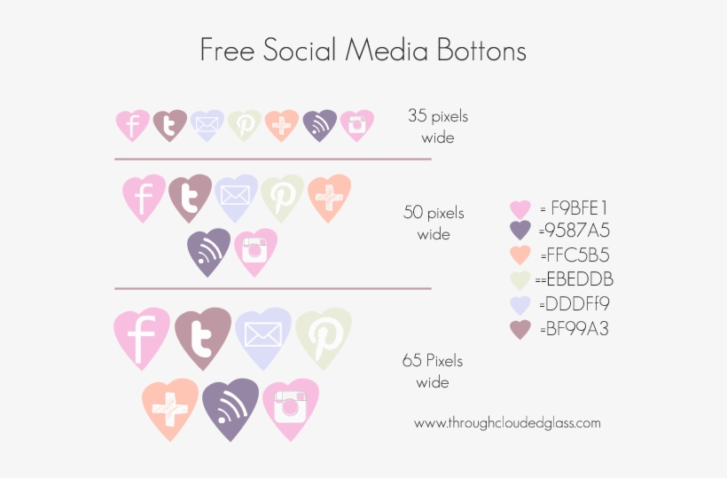 Here Are Some Social Media Icons That I'm Giving To - Heart, transparent png