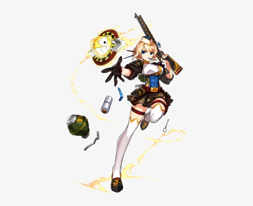 Valkyrie - Rose Elsword, transparent png
