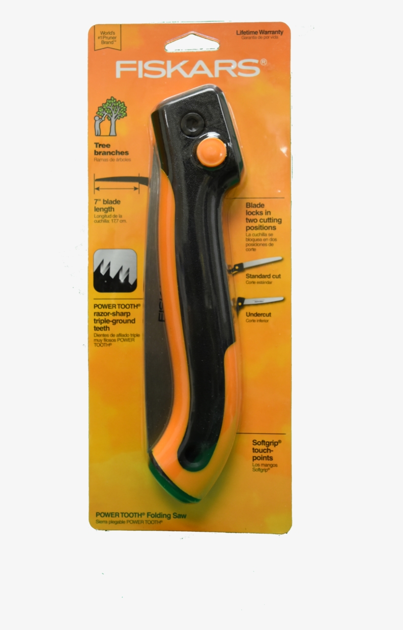 Power Tooth Folding Saw By Fiskars, transparent png
