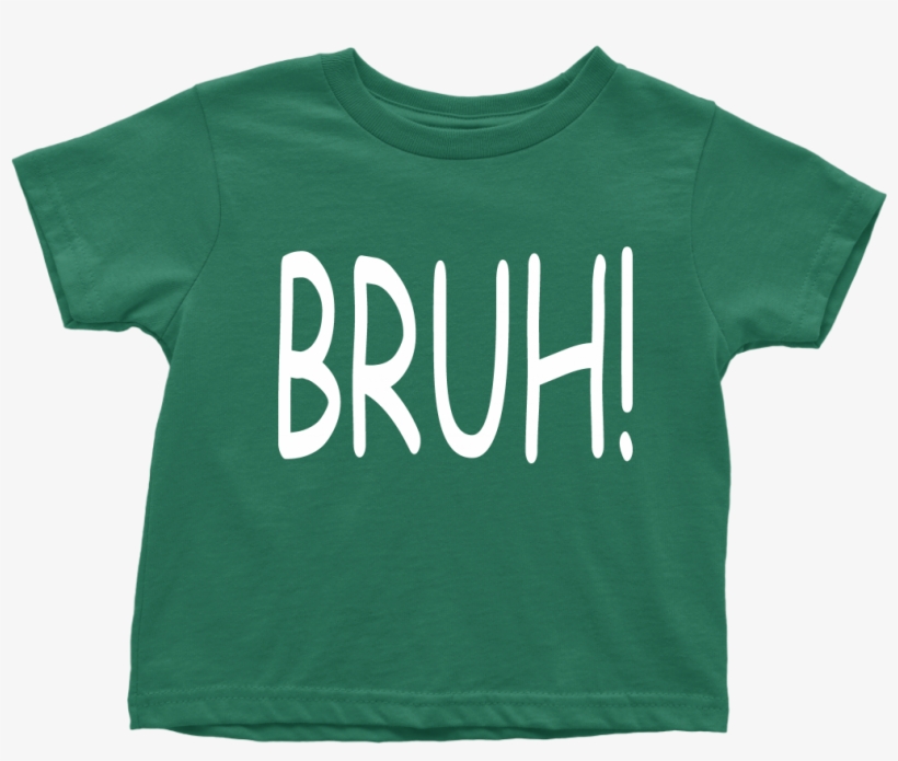 Bruh - T-shirt, transparent png