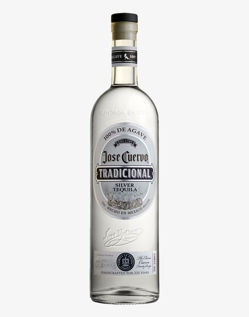 Jose Cuervo Tradicional Tequila, Silver - 750 Ml, transparent png
