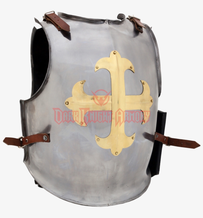 Gilt Cross Knights Breastplate And Backplate - Nauticalmart Knights Breastplate And Backplate, transparent png