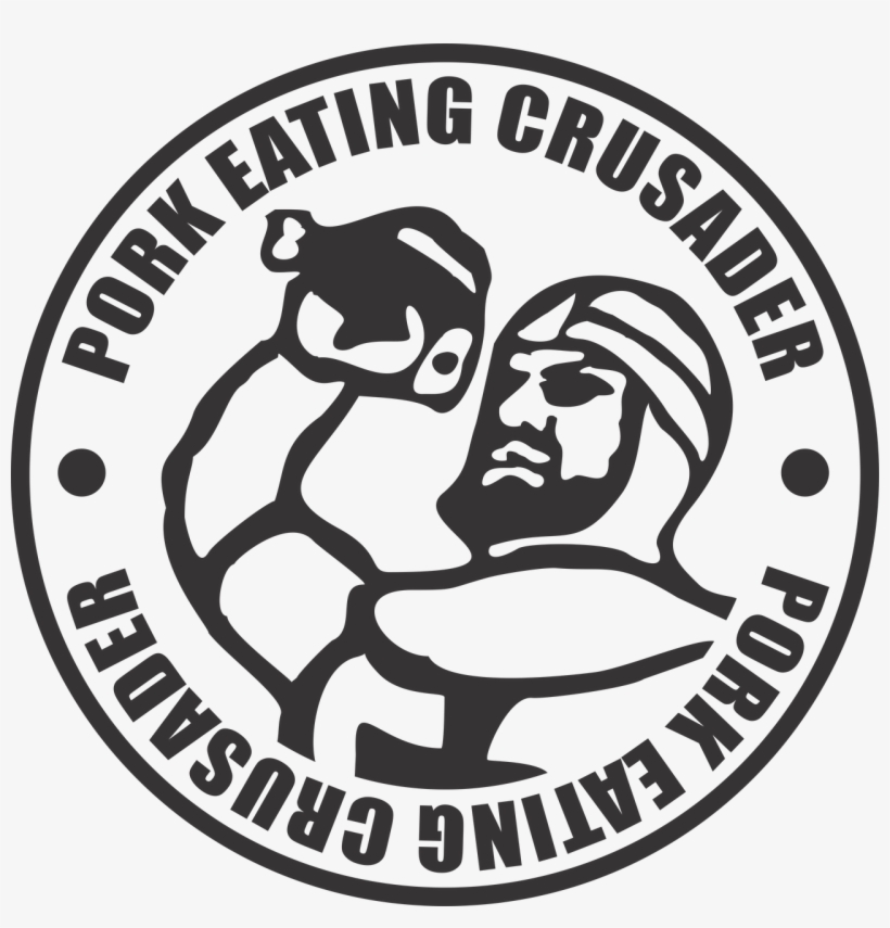 Pork Eating Crusader Shirt - Cordova Catholic Cooperative School, transparent png
