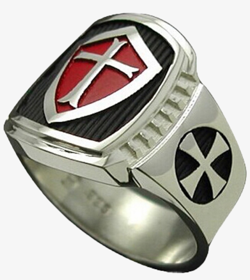 Prolinedesigns Knights Templar Masonic Cross Ring In, transparent png