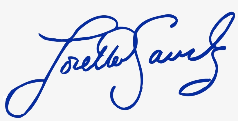 Loretta Sanchez's Signature - Signature Png Transparent Blue, transparent png