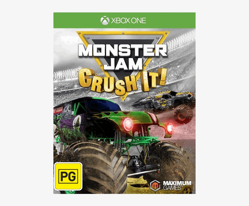 Monster Jam - Crush It /xbox One (xbox-one), transparent png