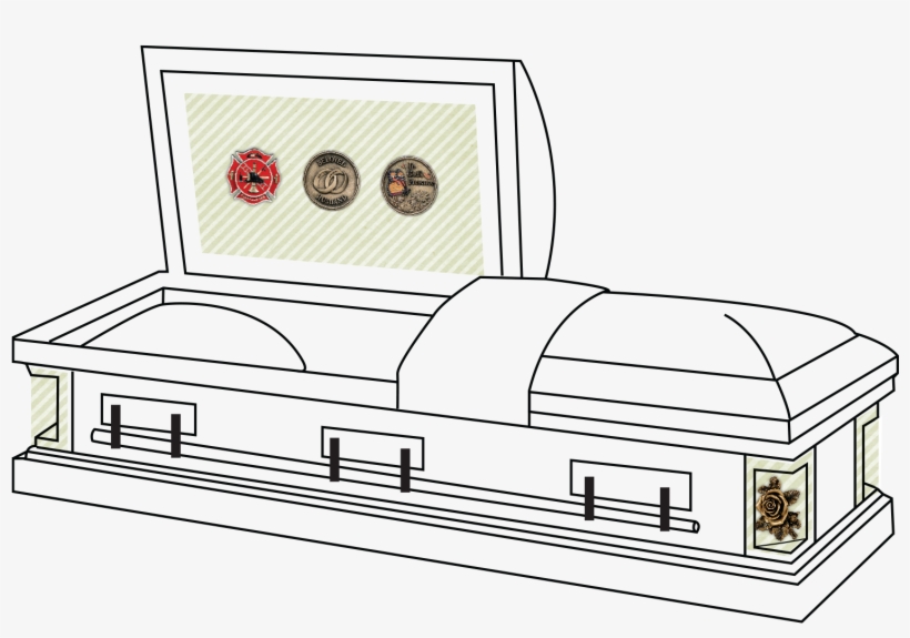 Commemorative Casket Collection - Coffin, transparent png